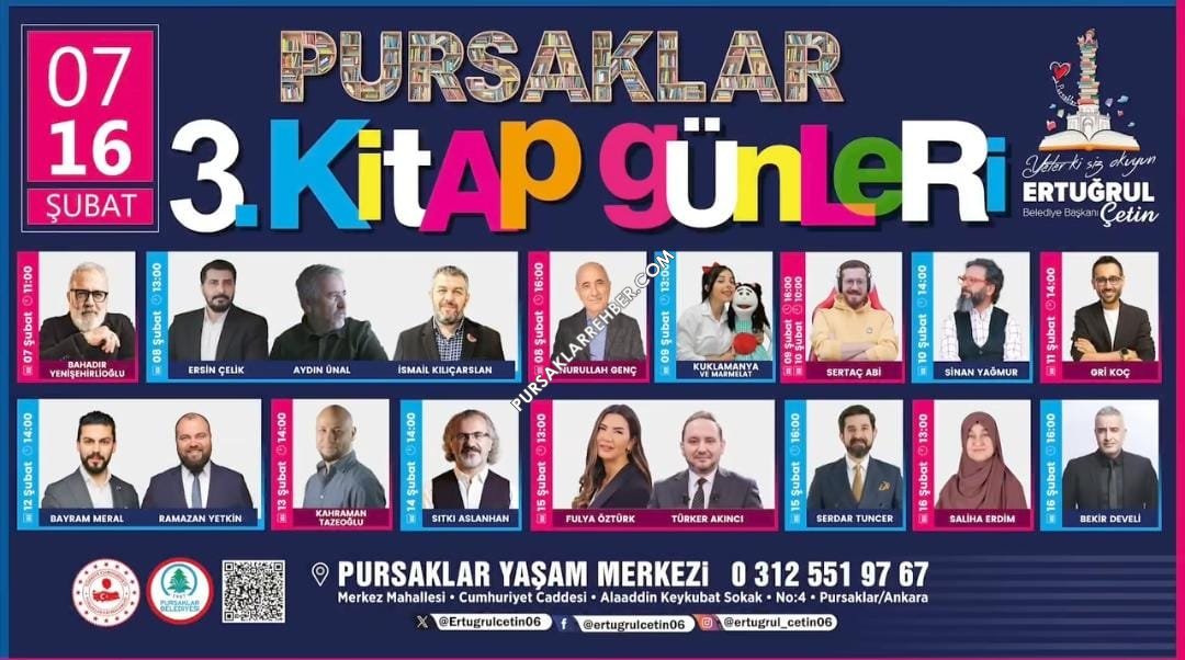 Pursaklar 3. Kitap Fuarı