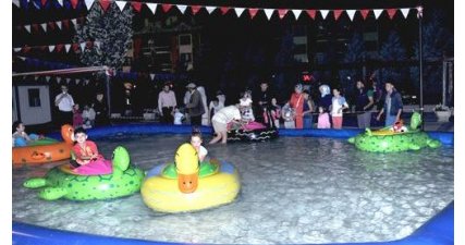 Pursaklar da Ramazan Gecelerine Çocuklardan Büyük 