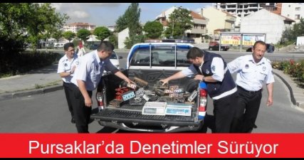 Pursaklar’da Denetimler Sürüyor