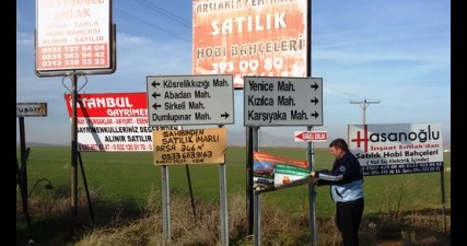 İzinsiz Afişlere Ceza Uygulaması