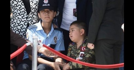 Pursaklar Şehidini Uğurladı