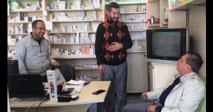 Başkan dan Esnafa Ziyaret